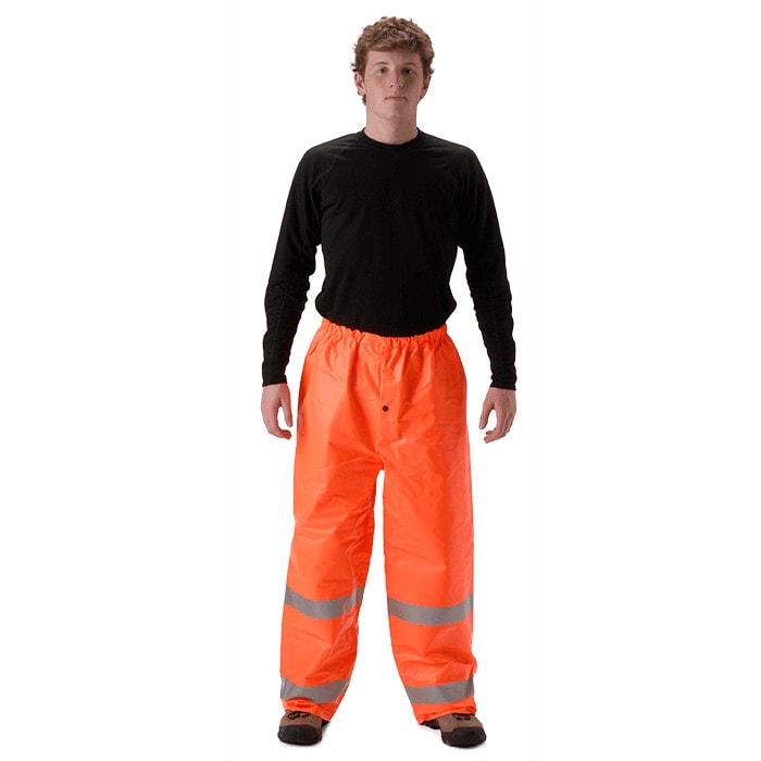 Arclite HiVis 1500 Series Elastic Waist Pant in Fluorescent Orange